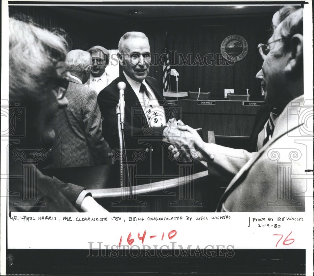 1980 Press Photo Paul Harris, Mr. Clearwater . - Historic Images