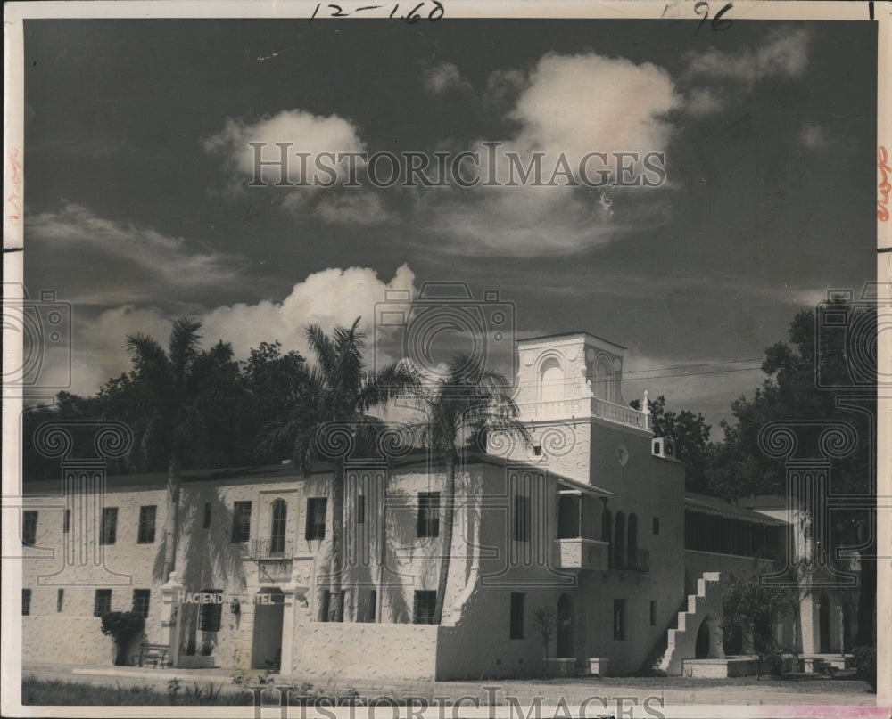 1959 Press Photo Hacienda Hotel to be remodeled - RSH14567 - Historic Images