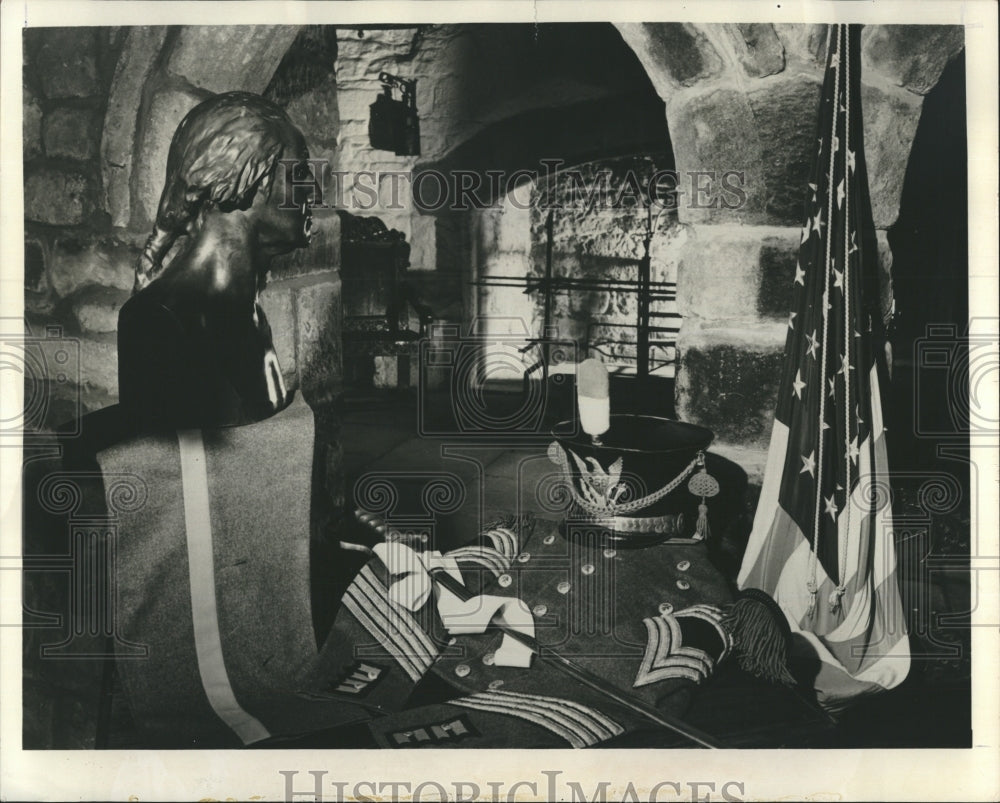 1975 Press Photo England George Washington Old Hall - Historic Images