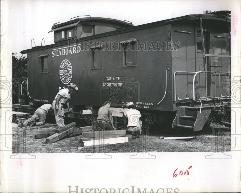 1984 Press Photo Haas Museum Train - Historic Images
