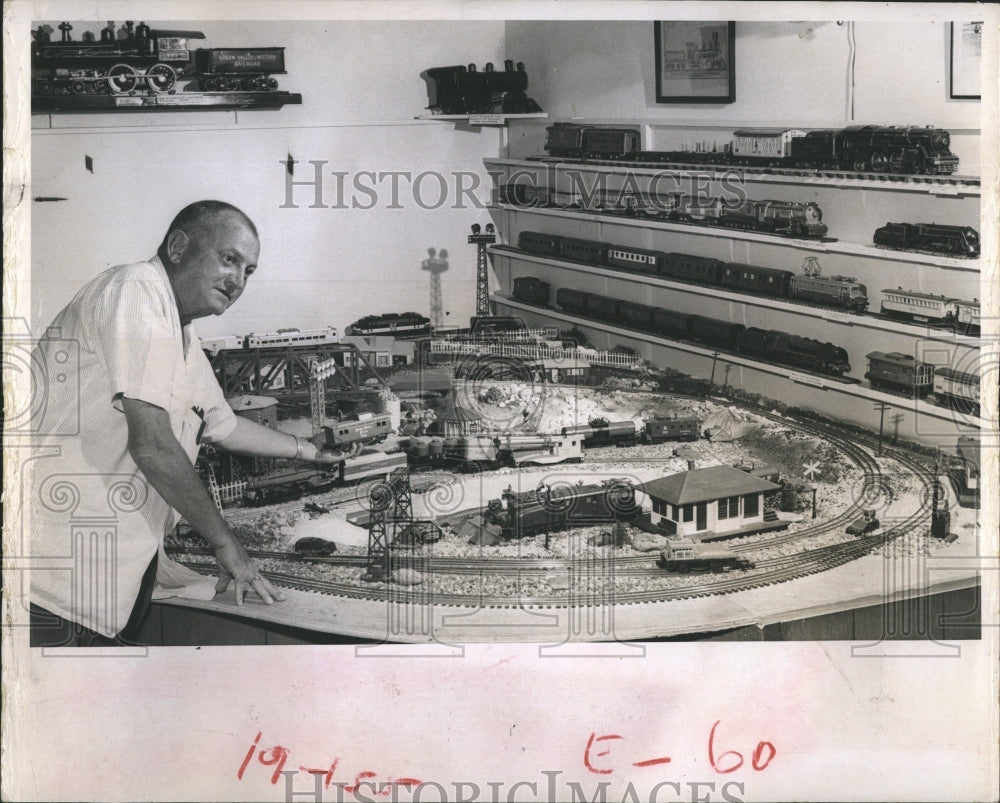 1965 Arthur A. Palmer Donates Trains to Haas Museum-Historic Images