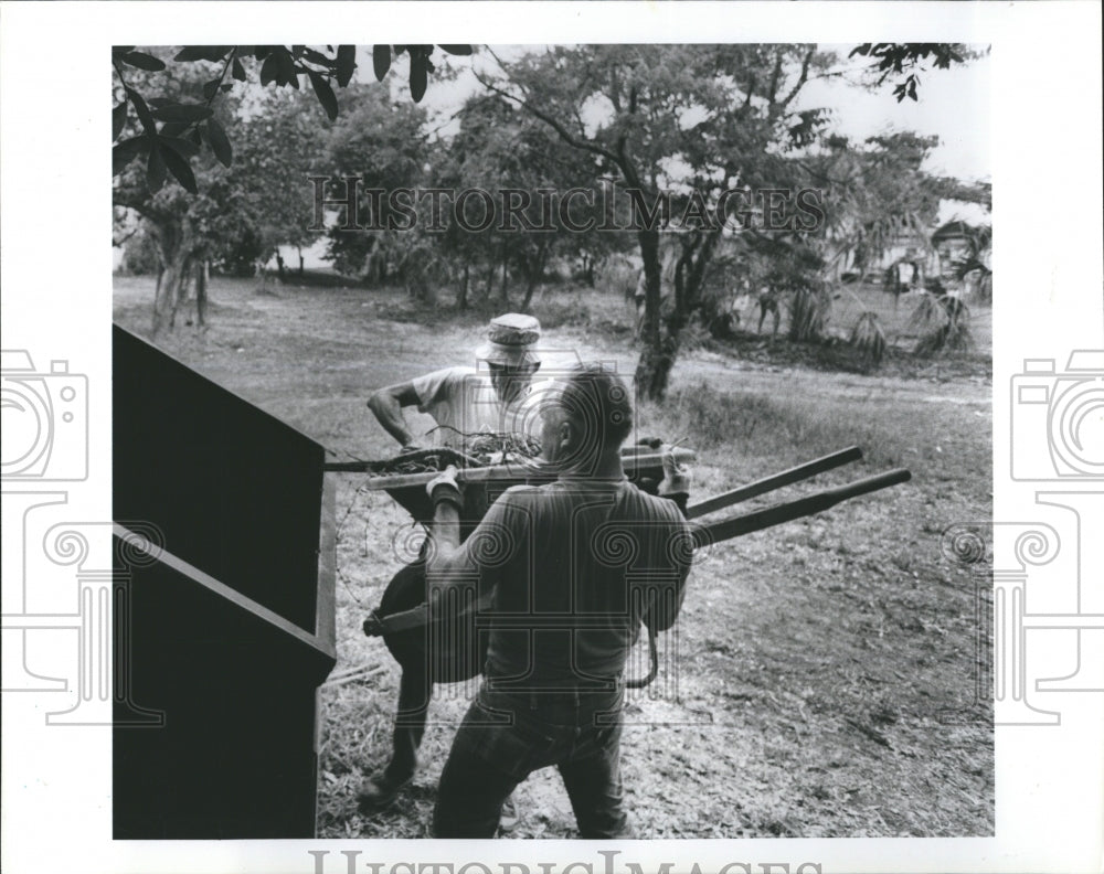 1989 Press Photo Habitat Humanity Construction - Historic Images