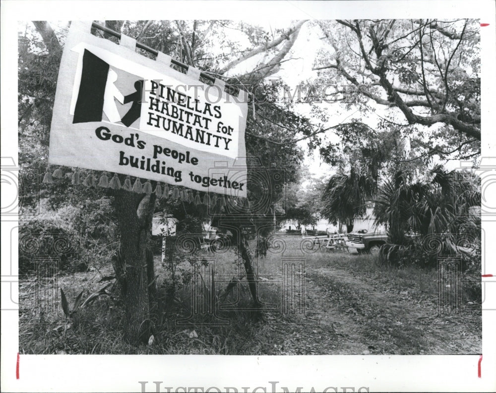 1989 Press Photo Habitat Humanity Pinellas - RSH14747 - Historic Images