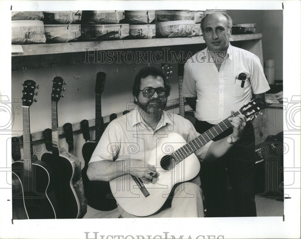 1987 Press Photo Clearwater Classical Guitar Society - RSH14763 - Historic Images