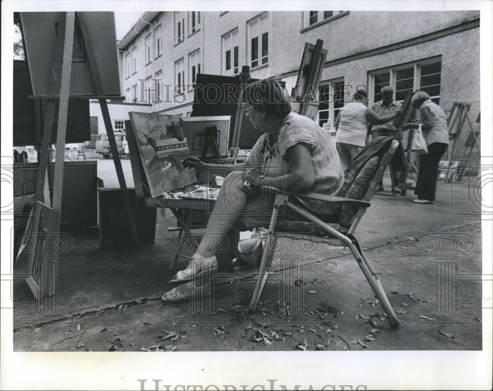 1978 Press Photo Festival Learning Mirror Lake Adult Center - RSH14777 - Historic Images