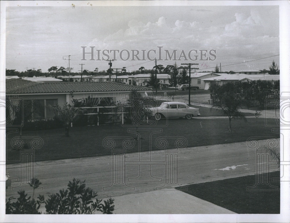 1957 Press Photo Northeast Park - Historic Images