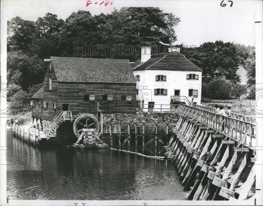 1979 Press Photo Sunnyside in Tarrytown the home of Washington Irving - Historic Images