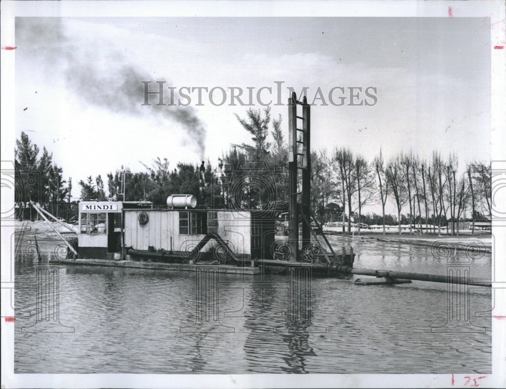 1960 Press Photo Gulfport Yacht Basin. - Historic Images