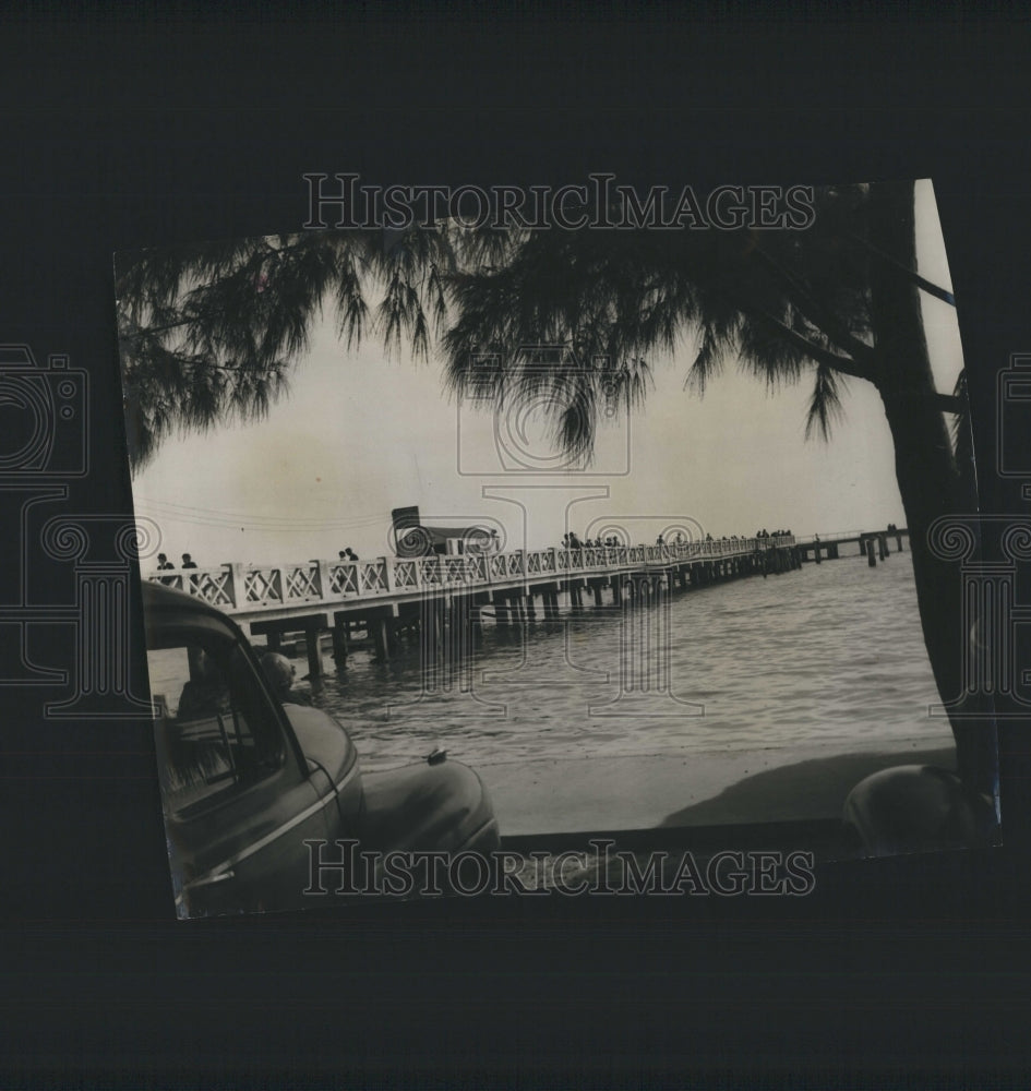 Press Photo A picture of Gulfport Municipal Pier - Historic Images