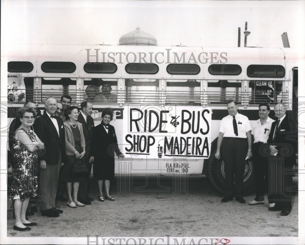 1964 Press Photo Gulf Beach Transit System - Historic Images