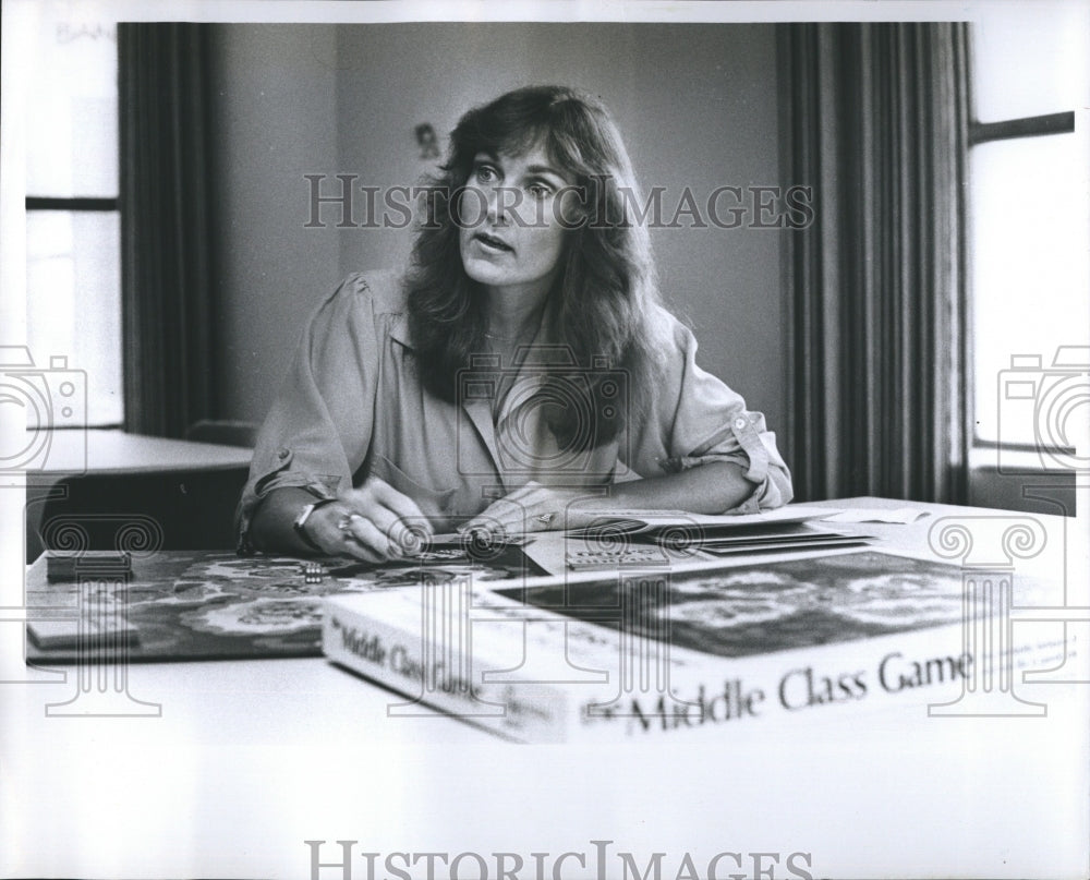 1981 Press Photo Kris Kline game designer - RSH15343 - Historic Images