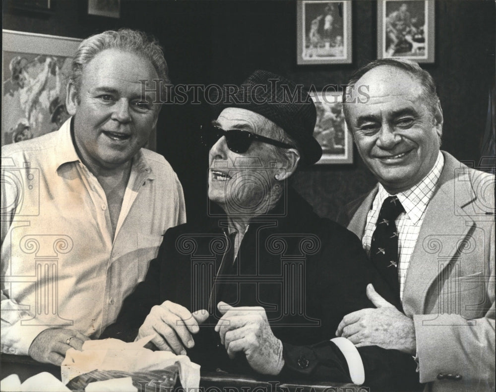 1980 Press Photo Carroll O'Connor(left),and Martin Balsam(right)shows in the picture. - Historic Images