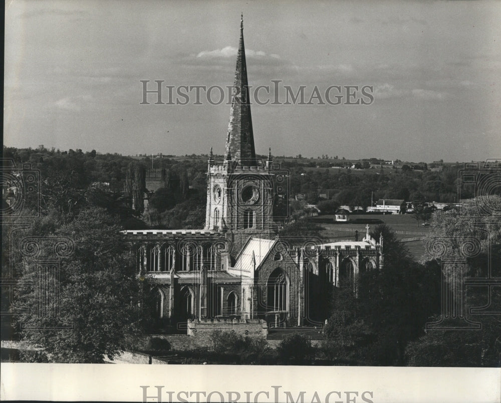 1964 Press Photo The Holy Trinity Church of Stratford, England - Historic Images