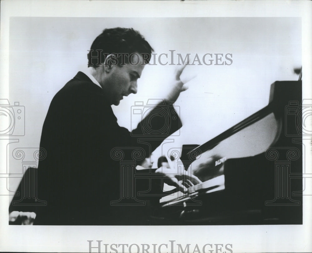 1971 David Bar-Illan, Famous Pianist-Historic Images