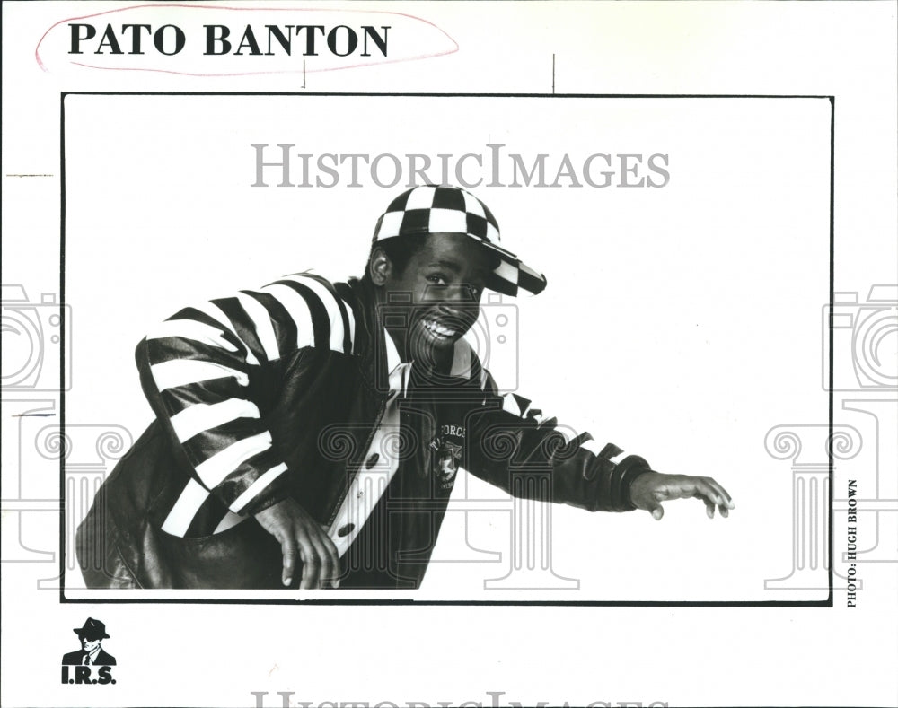 1991 Press Photo Pato Banton, Singer - Historic Images