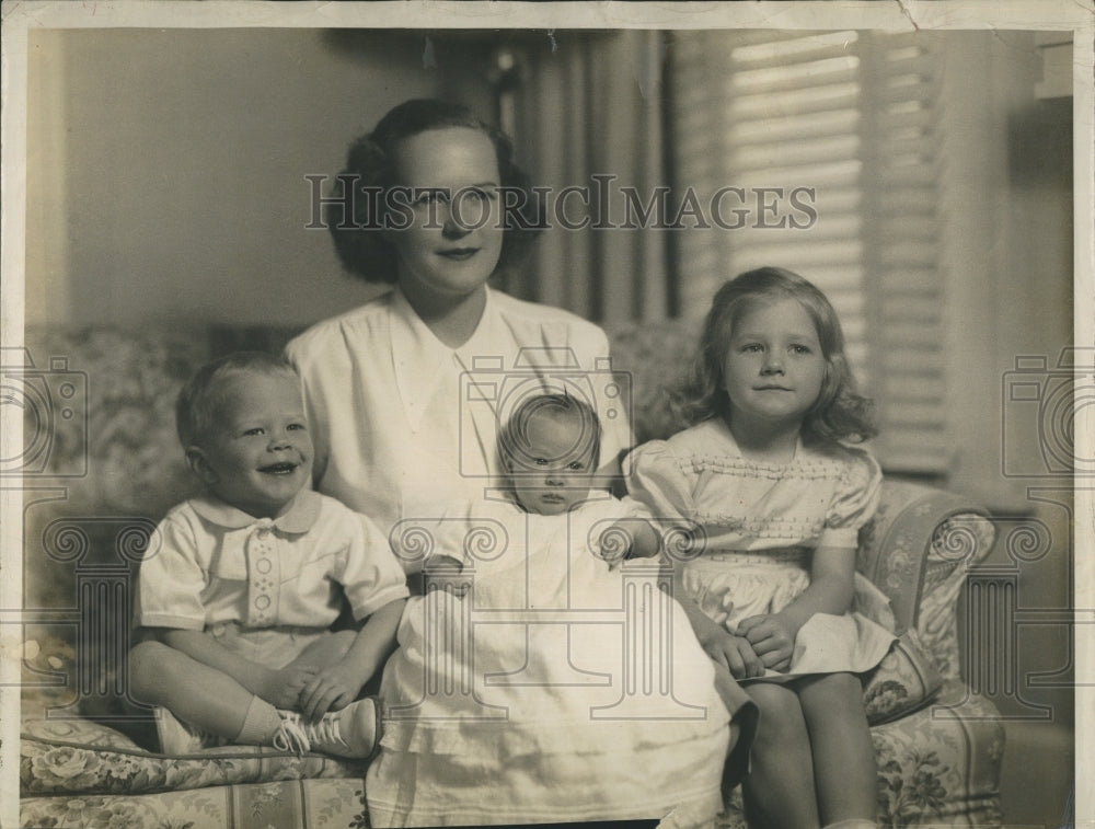 1946 Mrs. Howard Milton Rogers, Marjorie, Howard Milton II-Historic Images