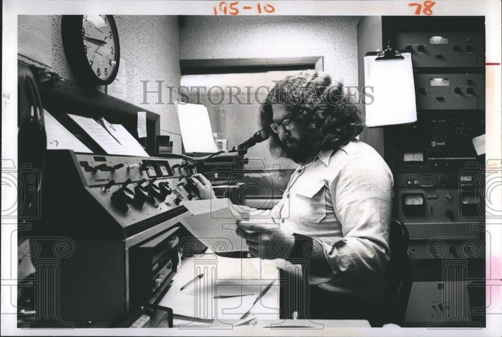 1973 Press Photo Jason a disc-jockey - Historic Images