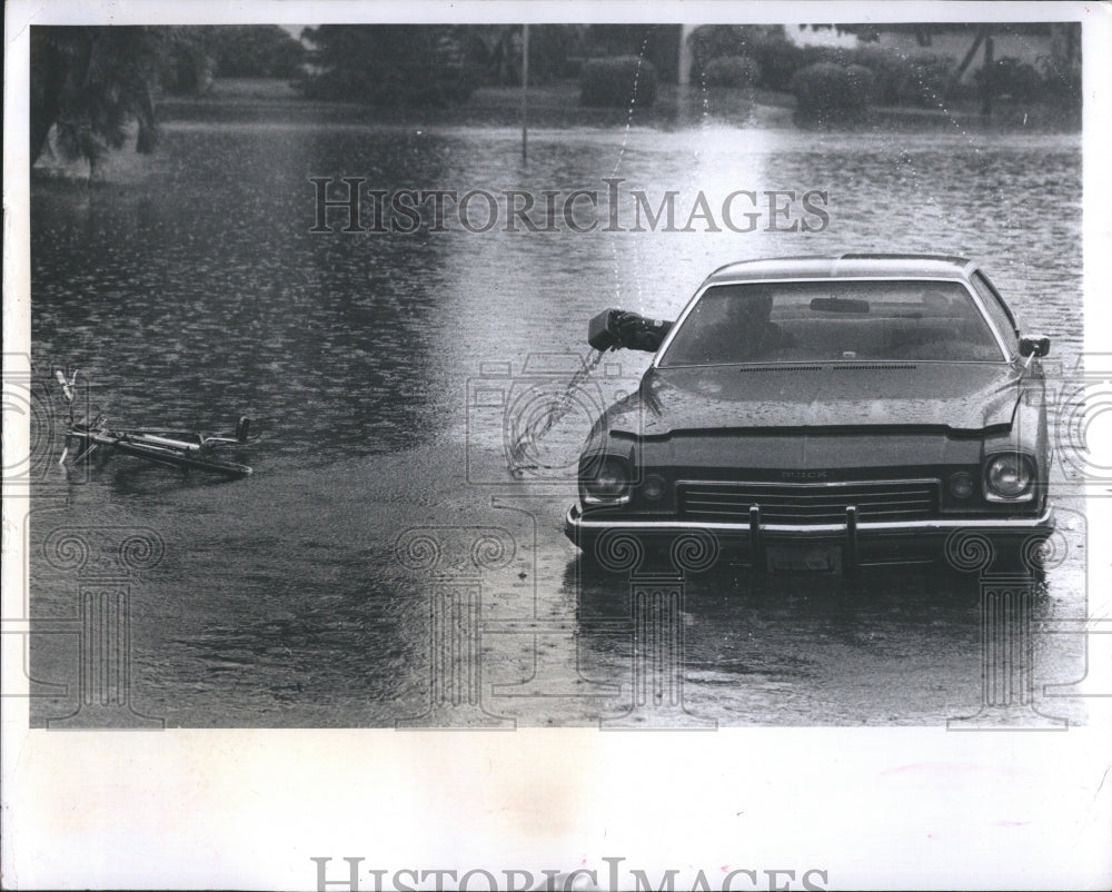 1979 Press Photo Flood - Historic Images