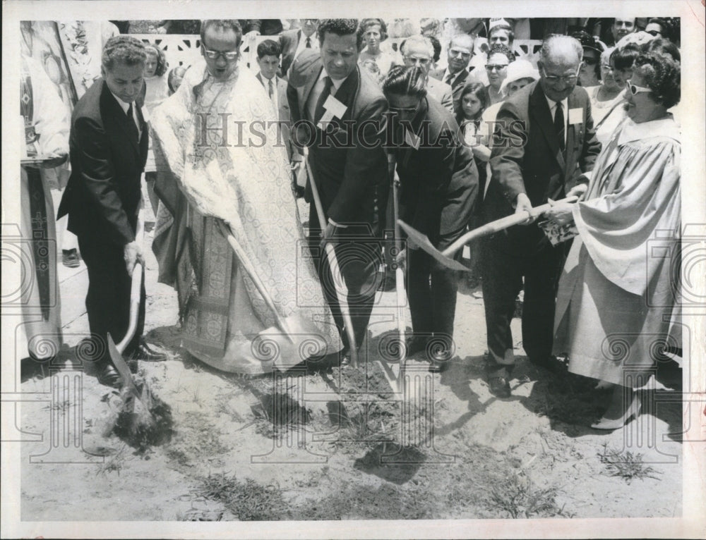 1970 Press Photo St. Nicholas Greek Orthadox Church - Historic Images