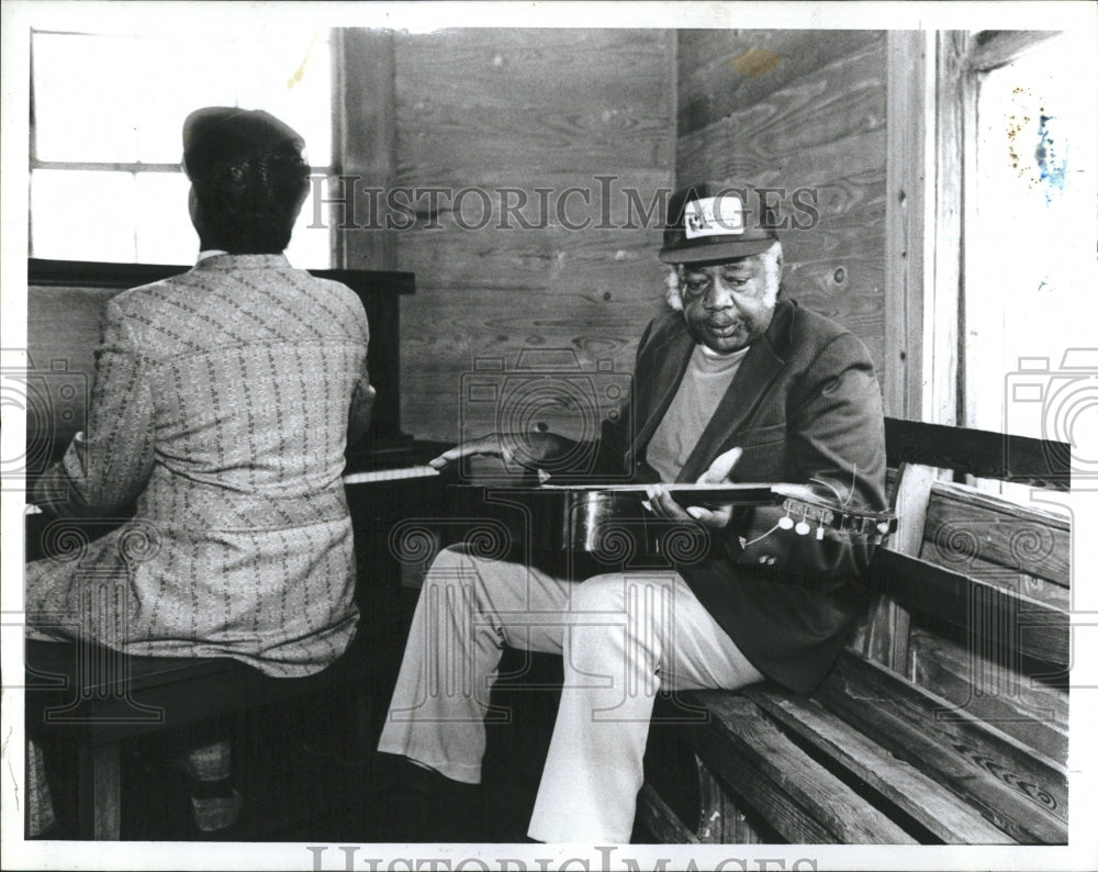 1987 Press Photo Florida State Fair Features Handcrafted Music As Well As Items - Historic Images