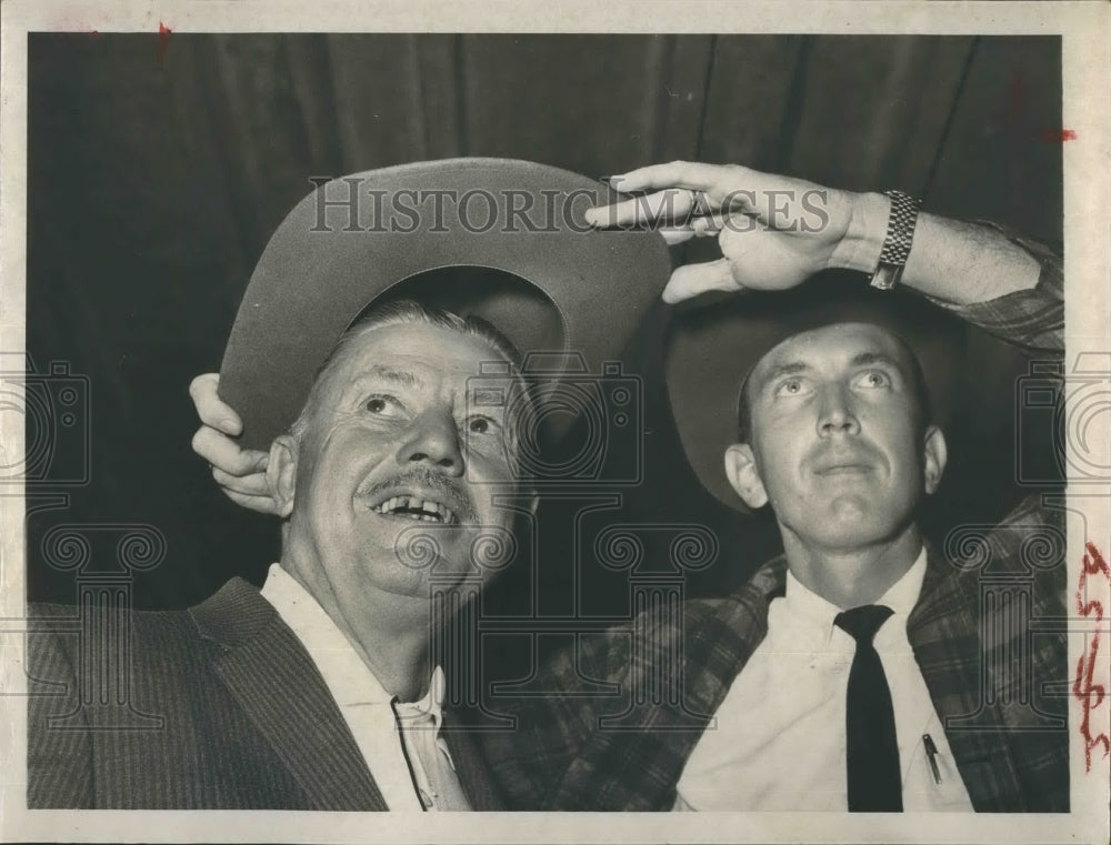 1961 Press Photo Jerry Jette  Bruce Waters Jr - Historic Images