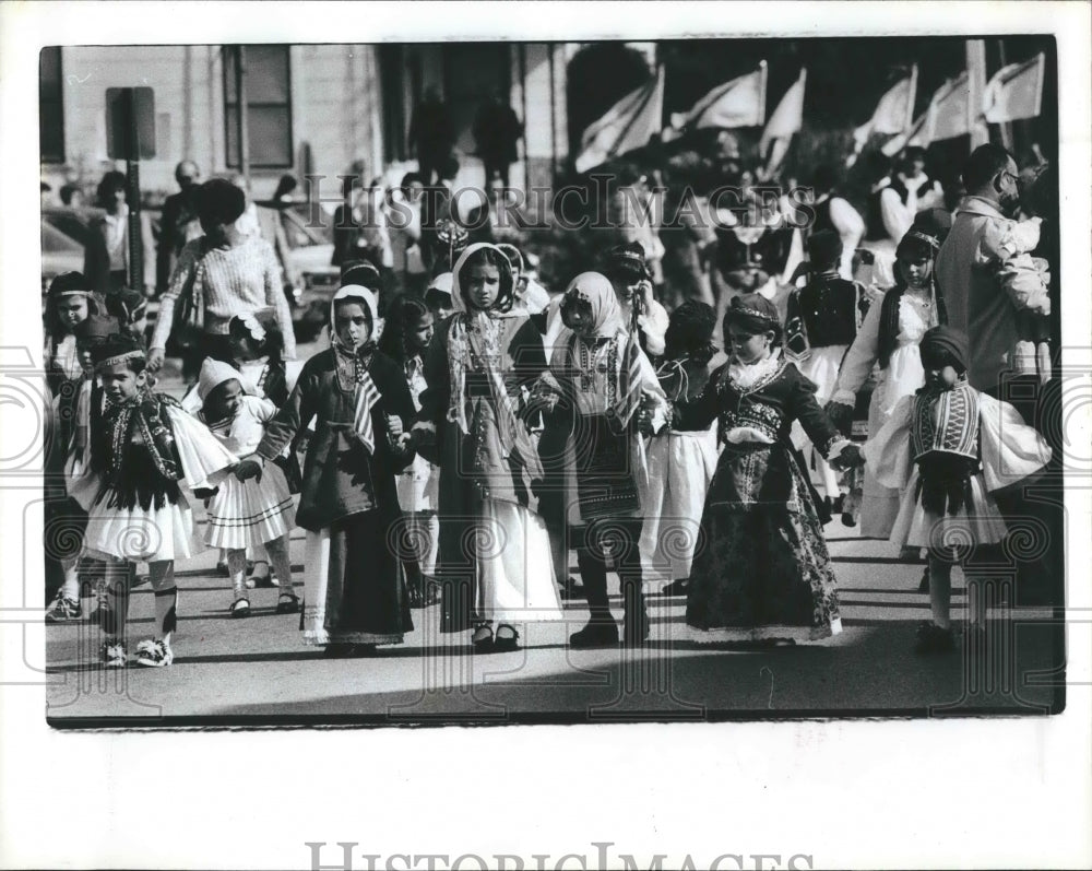 1981 Press Photo Epiphany Children&#39;s Parade - RSH17533 - Historic Images