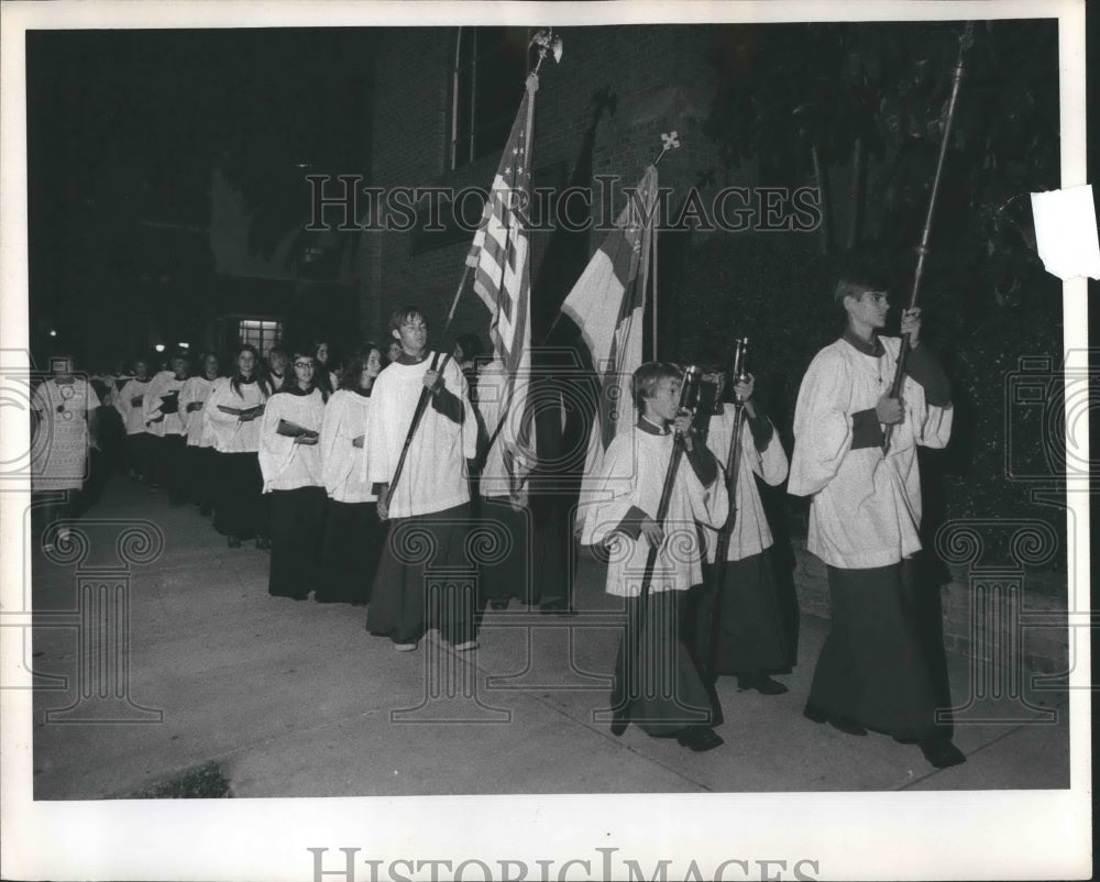 1973 Press Photo Episcopal Convention Diocese of Southwest Florida - Historic Images