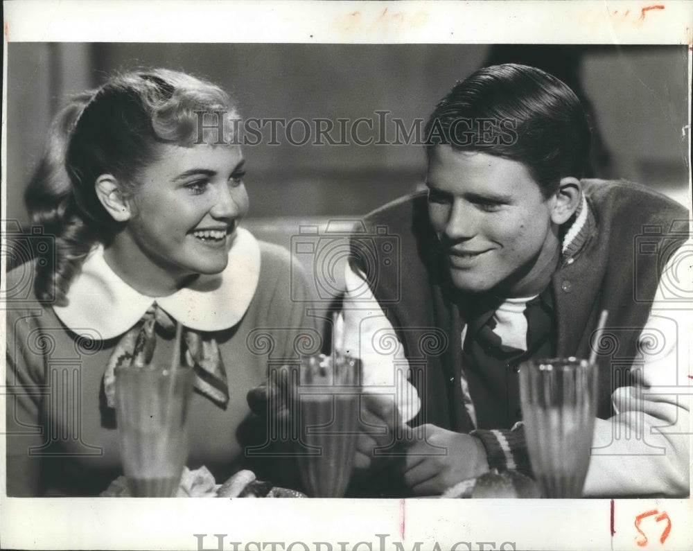 1973 Press Photo Ron Howard Kathy O'Dare Happy Days - RSH17577 - Historic Images