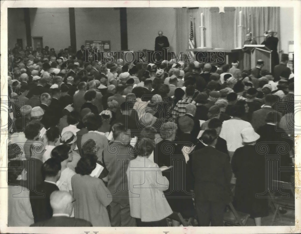 1963 Press Photo Episcopal Church First Diocesan Evangelistic Crusade - Historic Images