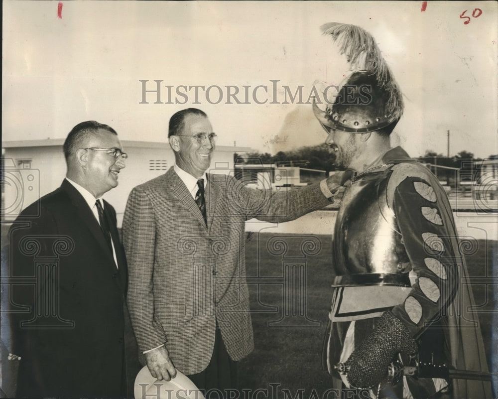 1960 Press Photo Jack Jones H H Howell  Walter Talley - Historic Images