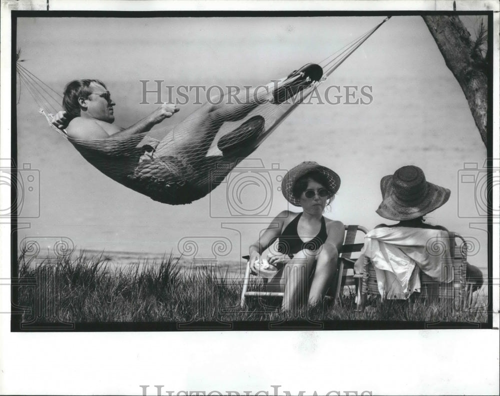 1987 Press Photo Walt Jetter and wife Linda - RSH17889 - Historic Images