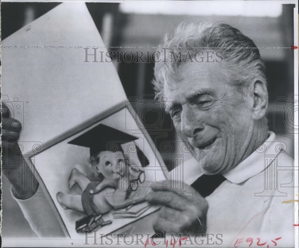 1970 Press Photo Horton 84th Birthday Not Ready to Retire - Historic Images