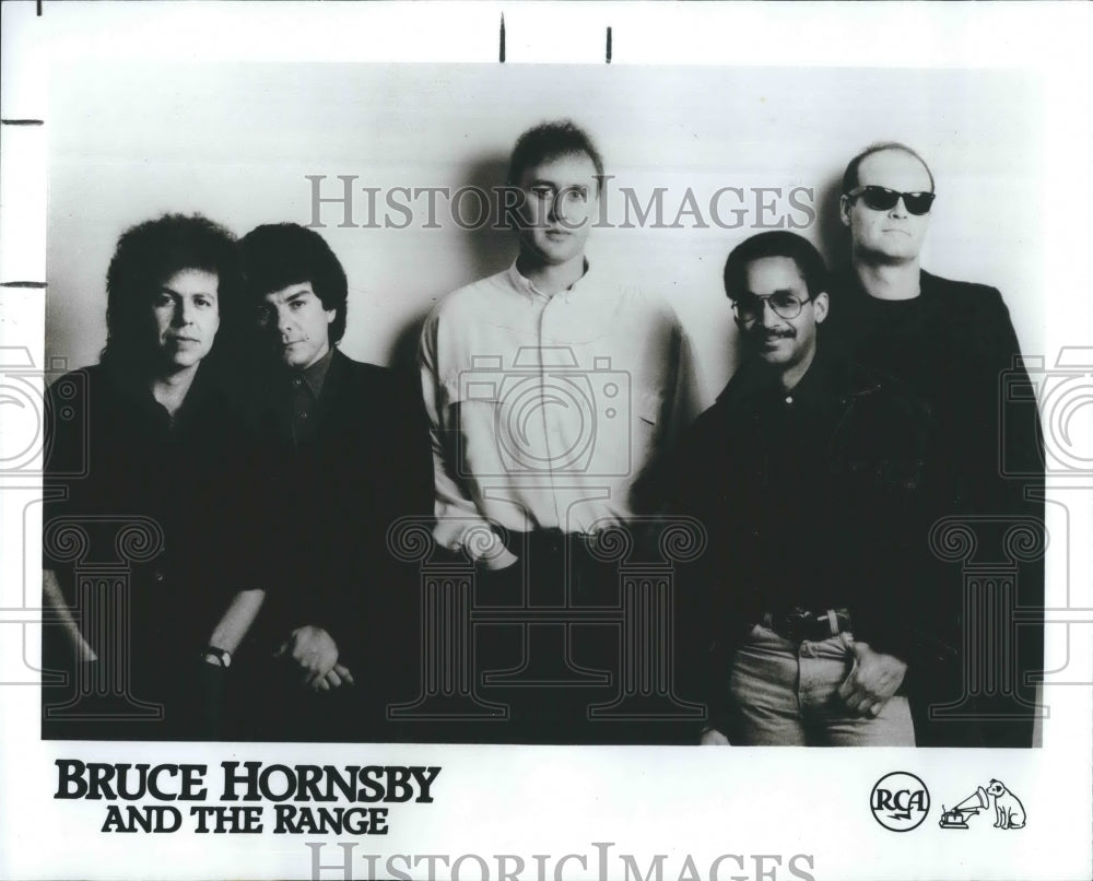 1988 Press Photo Bruce Hornsby and the Range - Historic Images