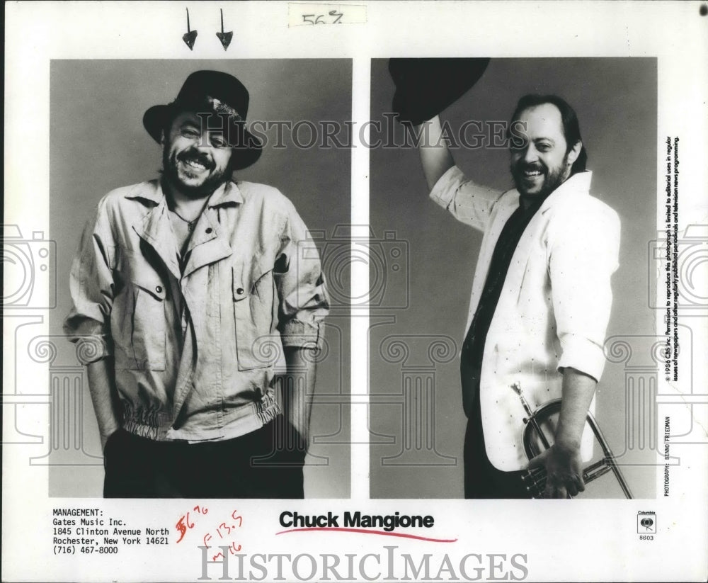 1969 Press Photo Chuck Mangione, Musician - Historic Images