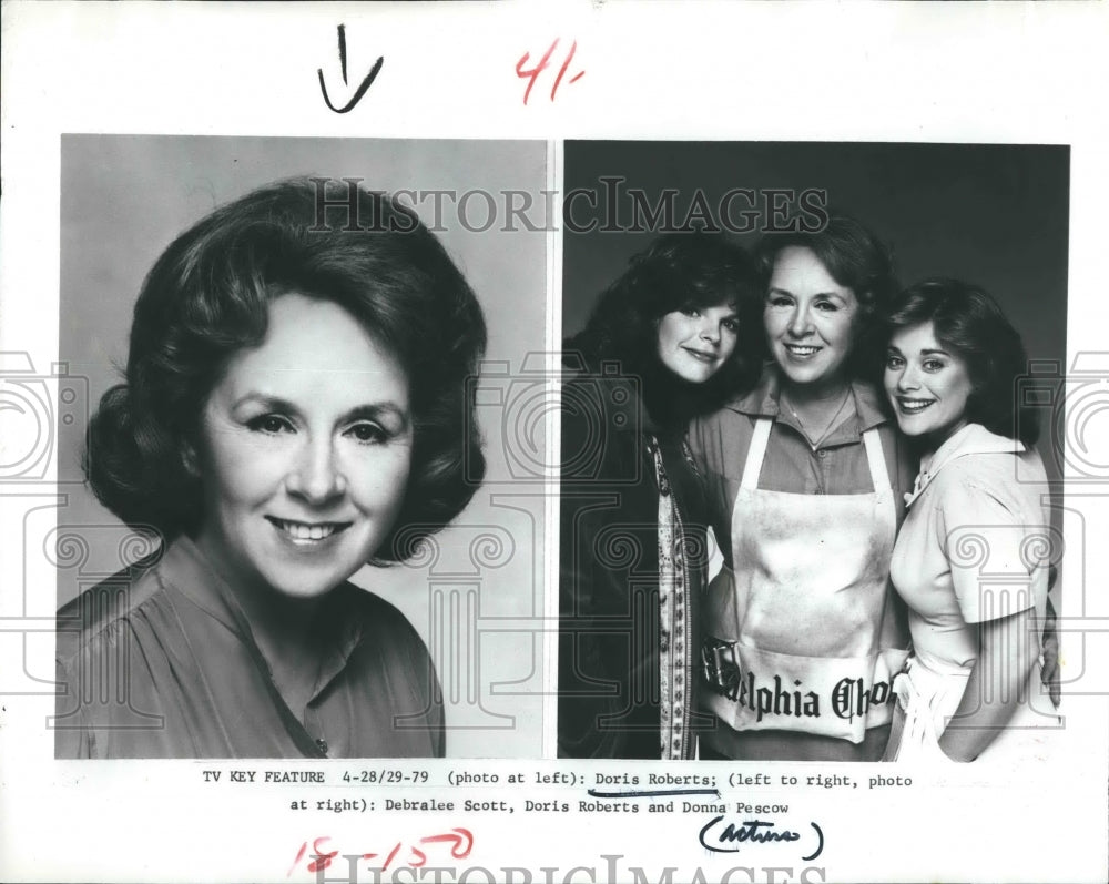 1983 Press Photo Doris Roberts American character actress. - Historic Images