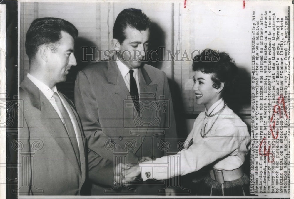 1963 Press Photo Actress Rita Moreno - Historic Images