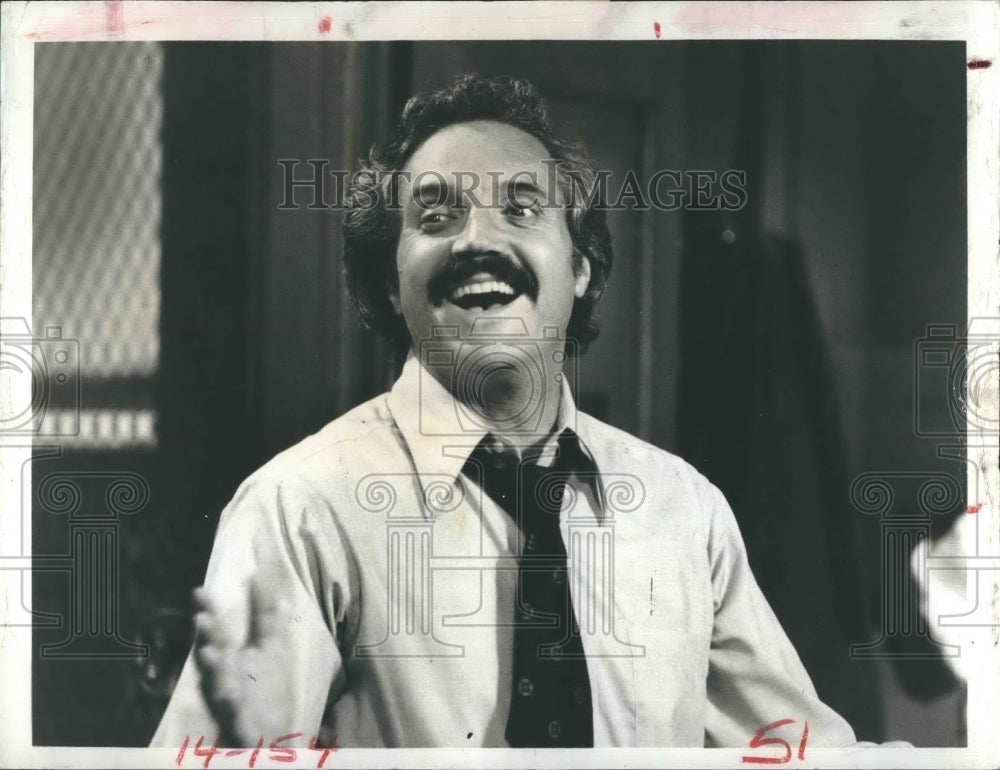 1974 Press Photo Actor Hal Linden Stars In ABC Television Series Barney Miller - Historic Images