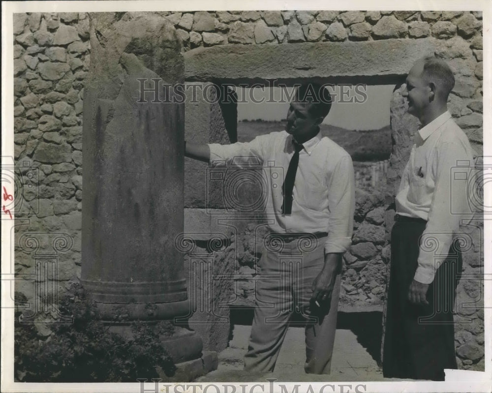 1960 Press Photo Aviator Lillard in Morocco - RSH18857 - Historic Images