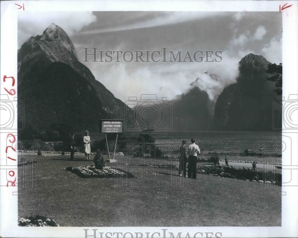 1967 New Zealand Milford Sound-Historic Images