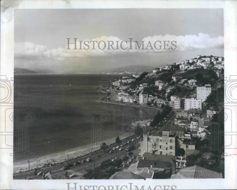 1967 Press Photo New Zealand Capital City Wellington - RSH19039 - Historic Images