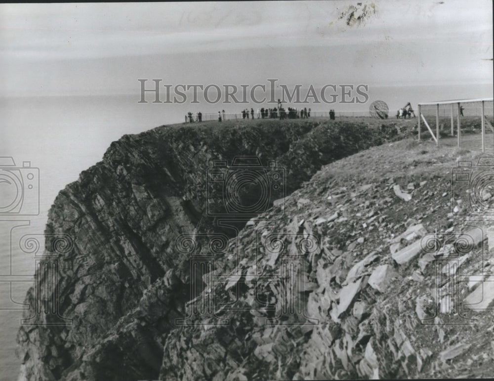 1979 Press Photo when you reach Hammerfest, Norway you&#39;ve gone almost as far - Historic Images