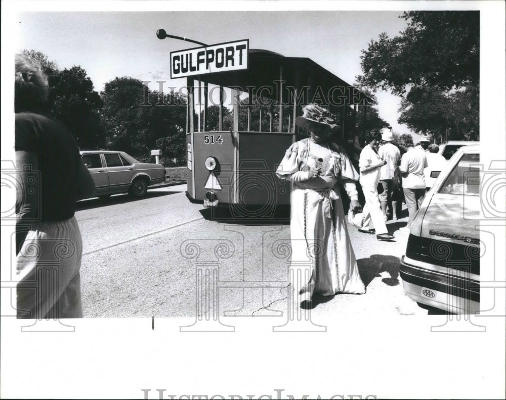 1987 Press Photo Nostalgia day in GulfPort - RSH19131 - Historic Images