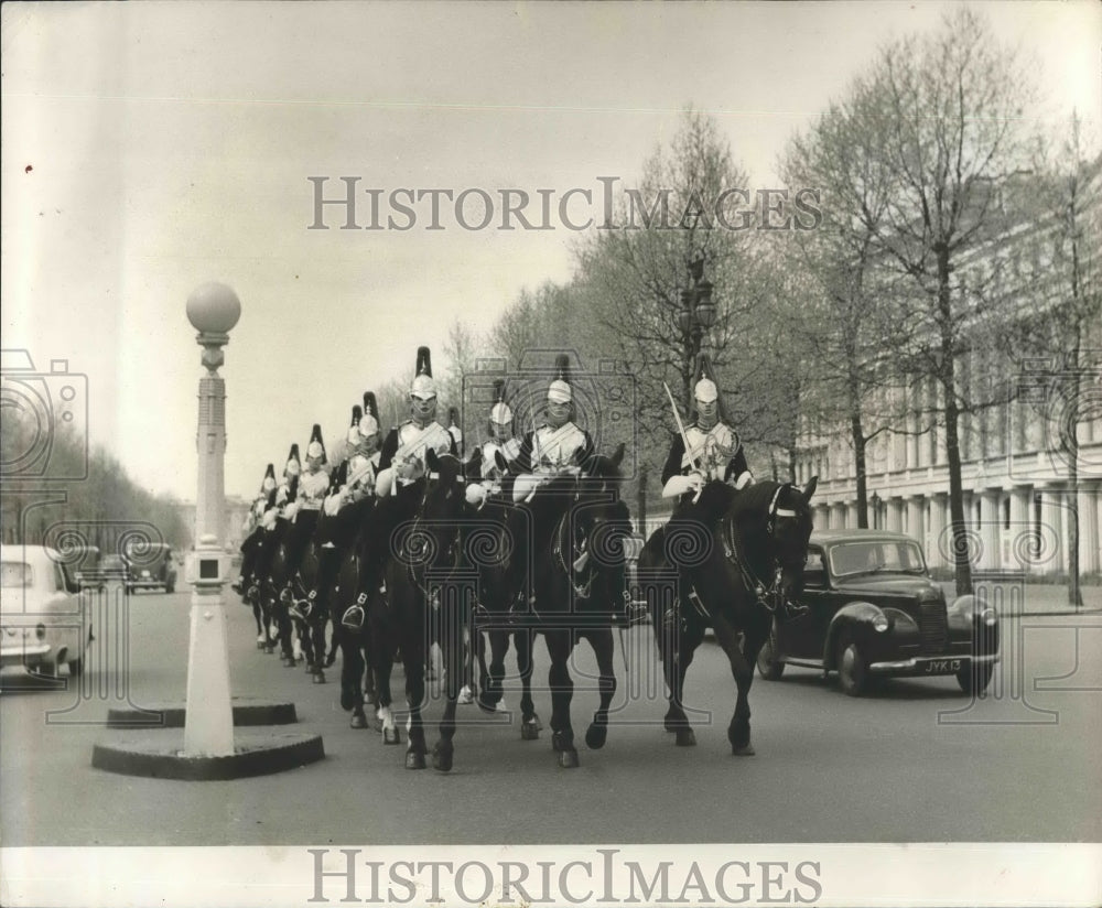 Whitehall in London England-Historic Images