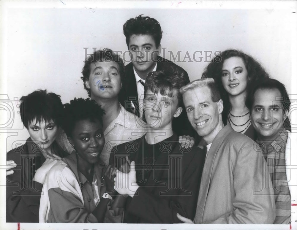 1985 Press Photo The new casts of new season called &quot;virgin episode&quot; - Historic Images