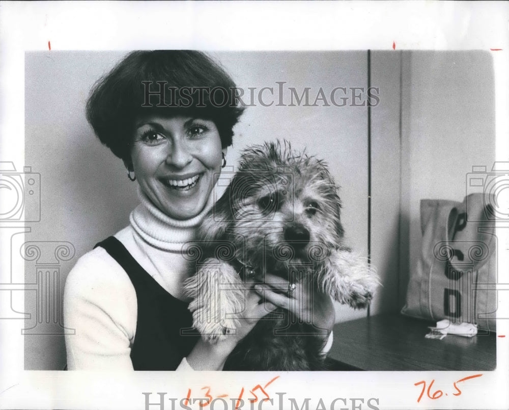 1976 Press Photo Pat Dittman, service rep. of Alpo Center for Advanced Pet Study - Historic Images