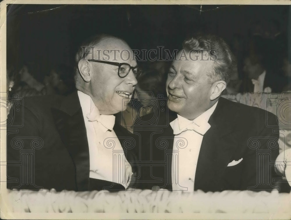 1953 Senator Everett Dirksen Robert Taft Inaugural Ball-Historic Images