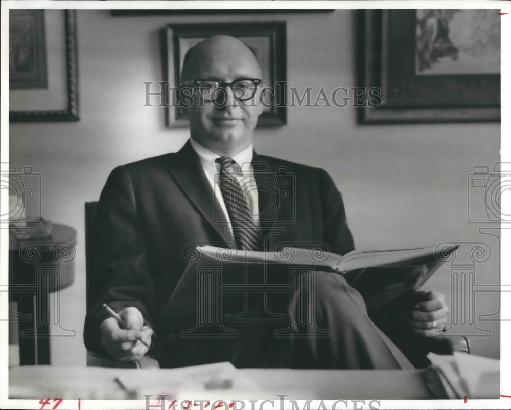 1970 Press Photo Joseph J Dodge Director Cummer Gallery of ARt - RSH19855 - Historic Images