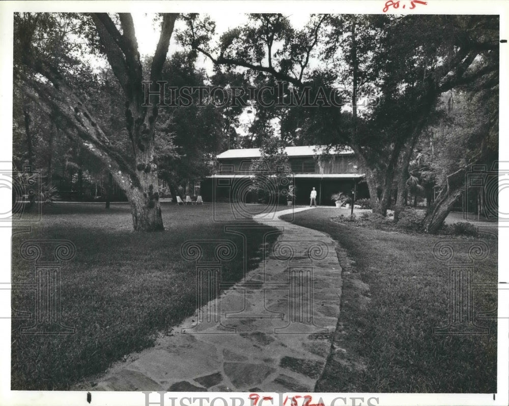 1979 Press Photo Edward Dodge&#39;s two-story home in Floral City - RSH19865 - Historic Images