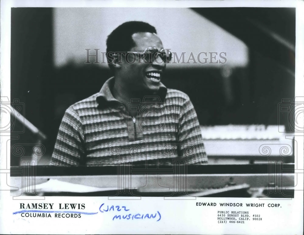 1972 Press Photo Ramsey Lewis Jazz Musician - RSH19907 - Historic Images