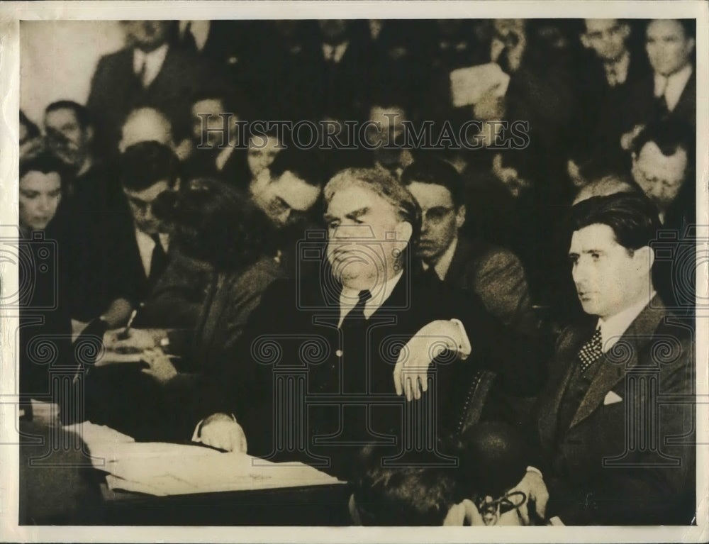 1964 Press Photo John Lewis president of the United Mine Workers of America - Historic Images
